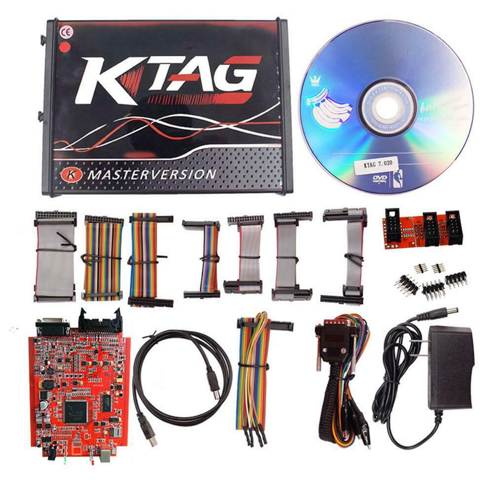 Unlimited KESS 5.017 KTAG V7.020 OBD2 ECU Programmer No Tokens KESS v2 ECU  Tuning Kit For All Cars