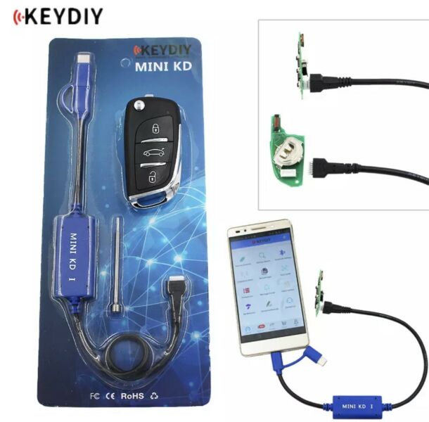 KEYDIY Mini KD Key Generator Remotes Warehouse in Your Phone