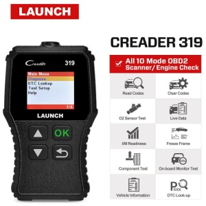 Launch CReader319 OBD Code Reader OBD2 Scanner Car Check Engine Fault Diagnostic